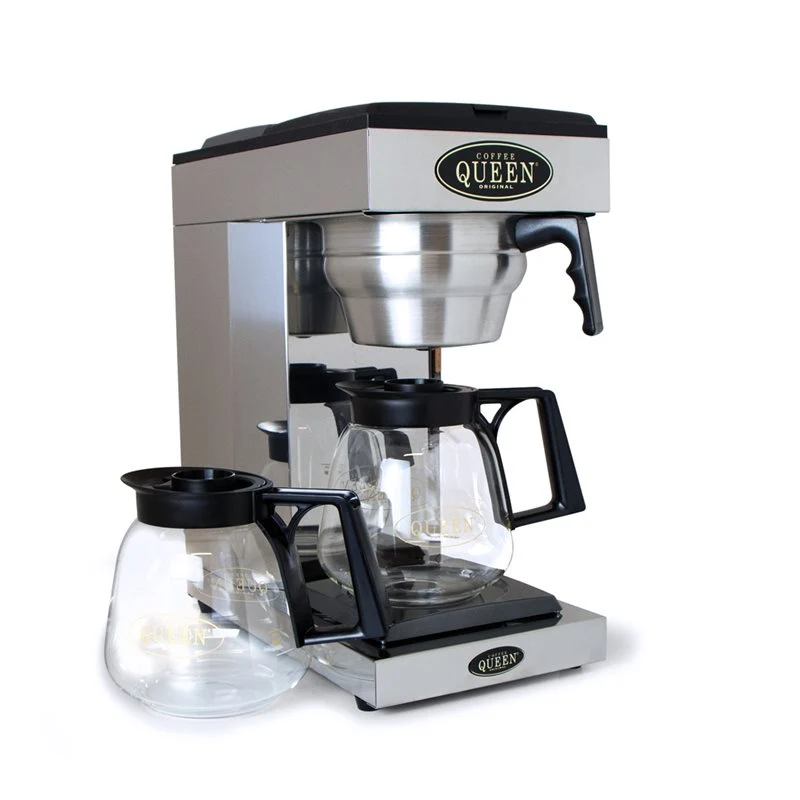 Coffee Queen Twin Hotplate Coffee Brewer Hand Fill - M2