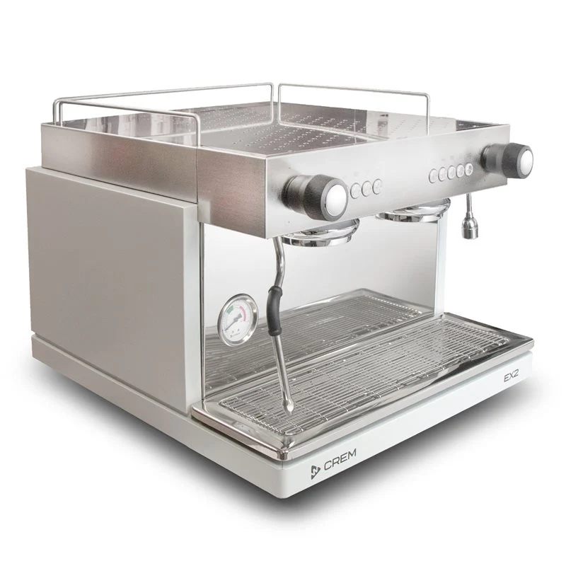 Crem EX2 Compact 2 Grp Espresso Machine - Light Grey