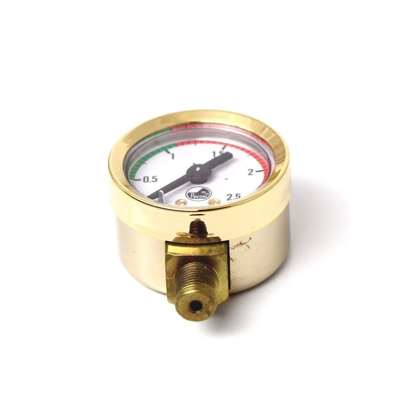La Pavoni Lever Pressure Gauge (Gold) - 453042