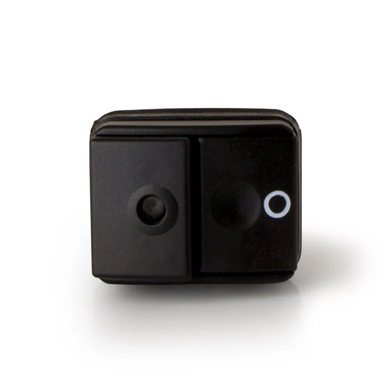 Black Bipolar Push Switch 16A