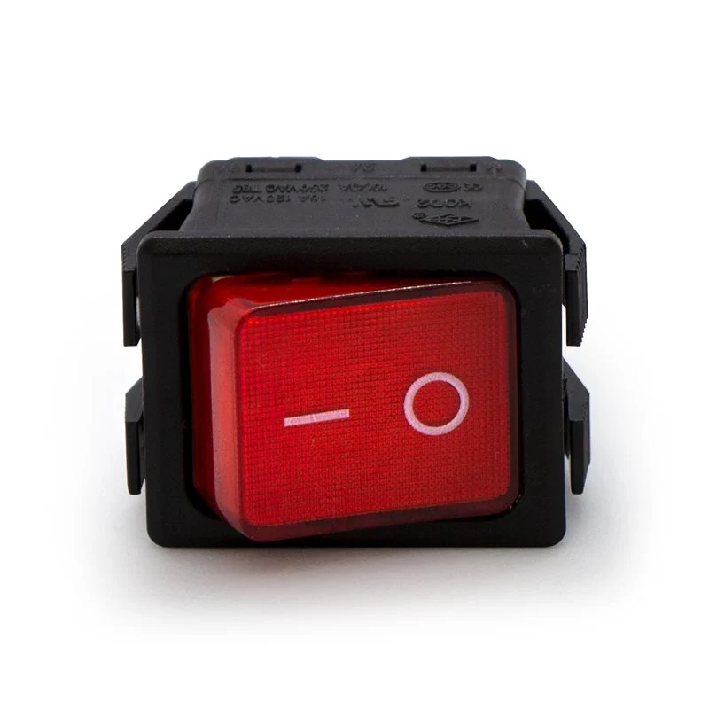 Red Bipolar Power Switch 16A