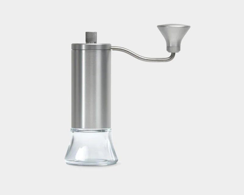 Eureka Baby Grinder / Alu mit Glas-Behälter