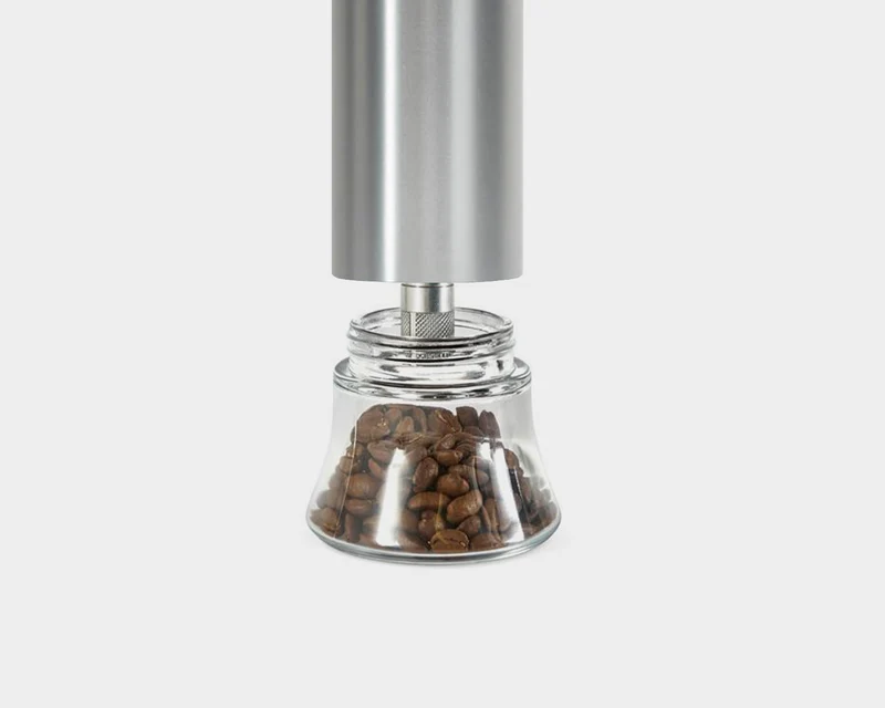 Eureka Baby Grinder / Alu mit Glas-Behälter