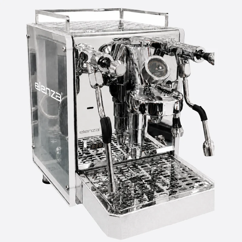 Elenza Athena Espresso Machine Clear Sides
