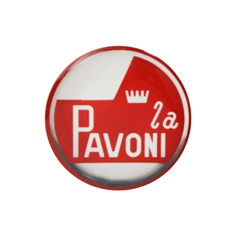 Pavoni Logo Sticker (Red) - 380000