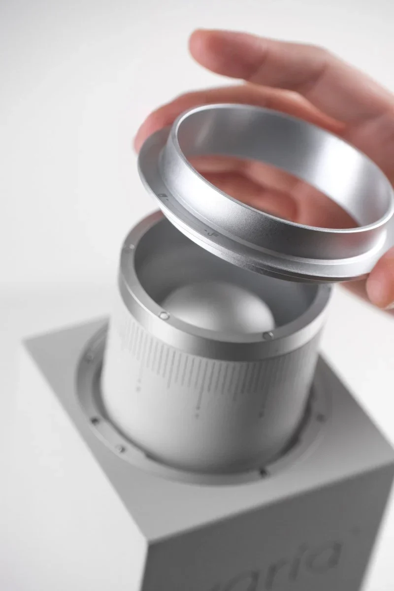 Varia VS4 Weiß – Single Dose Grinder mit 53-mm Burrs