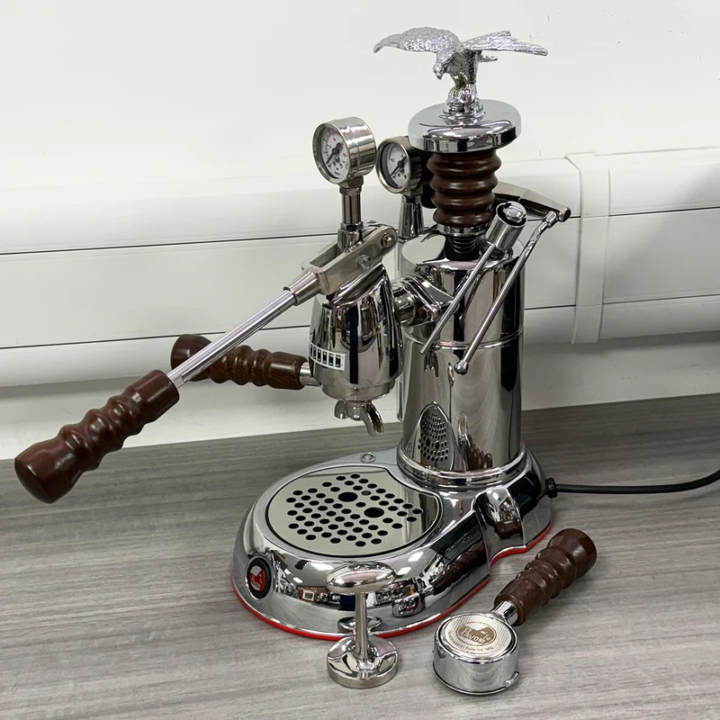 REFURBISHED La Pavoni Lever Esperto Abile (Chrome) 240v - LPLESA01UK