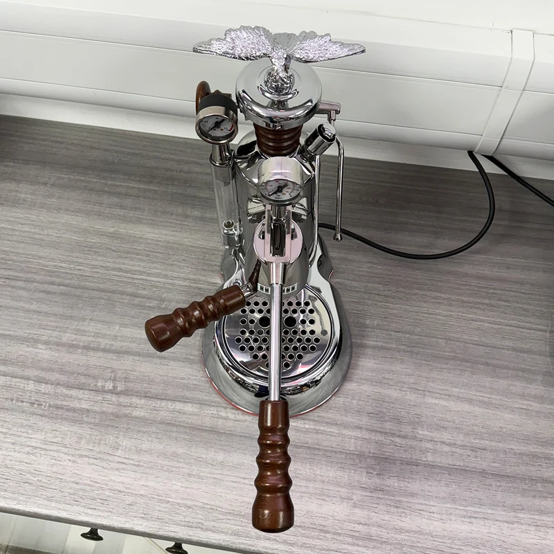 REFURBISHED La Pavoni Lever Esperto Abile (Chrome) 240v - LPLESA01UK