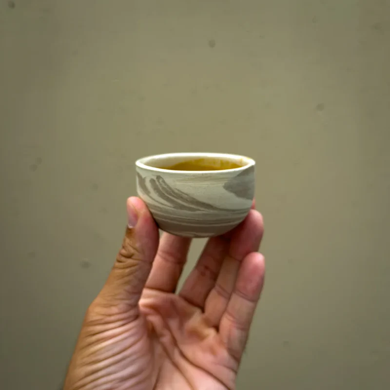 KUMO Espresso Tasse – Mura Mura Keramik, Handgemacht Mixed Clay