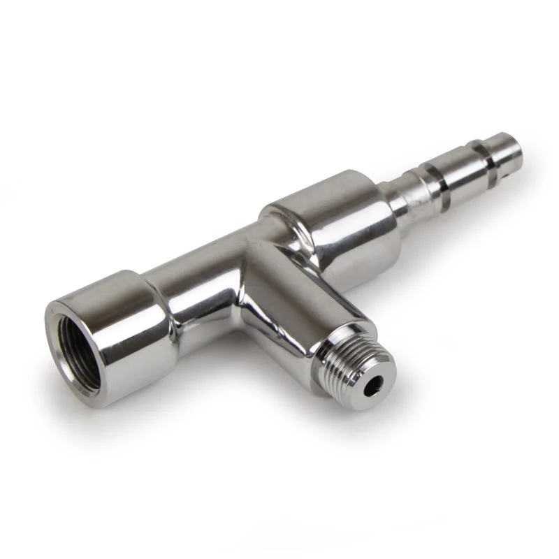 La Pavoni Lever Chrome Steam Tap Body - 2110038451