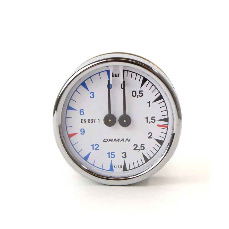 Elektra Classic Barlume Dual Pressure Gauge - 00985014