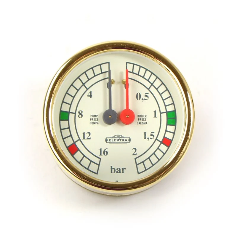Elektra Dual Pressure Gauge ø 60mm - 00985026