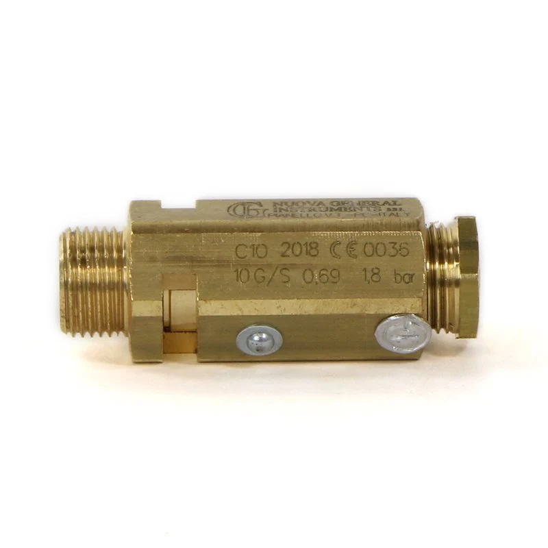 Boiler Safety Valve ø 3/8"M, 1.8 bar CE/PED