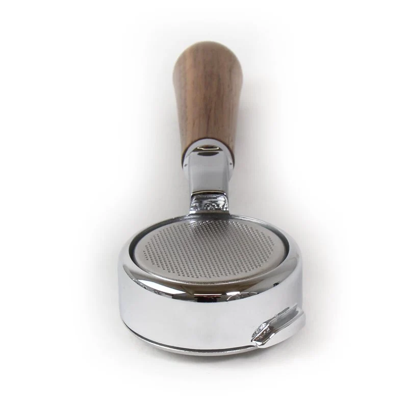 Gaggia Bottomless Portafilter Complete 21g Basket - Walnut Handle