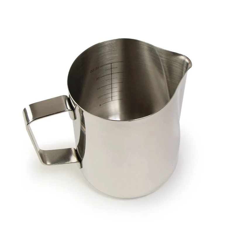 1.0ltr Lined Stainless Steel Milk Frothing Jug