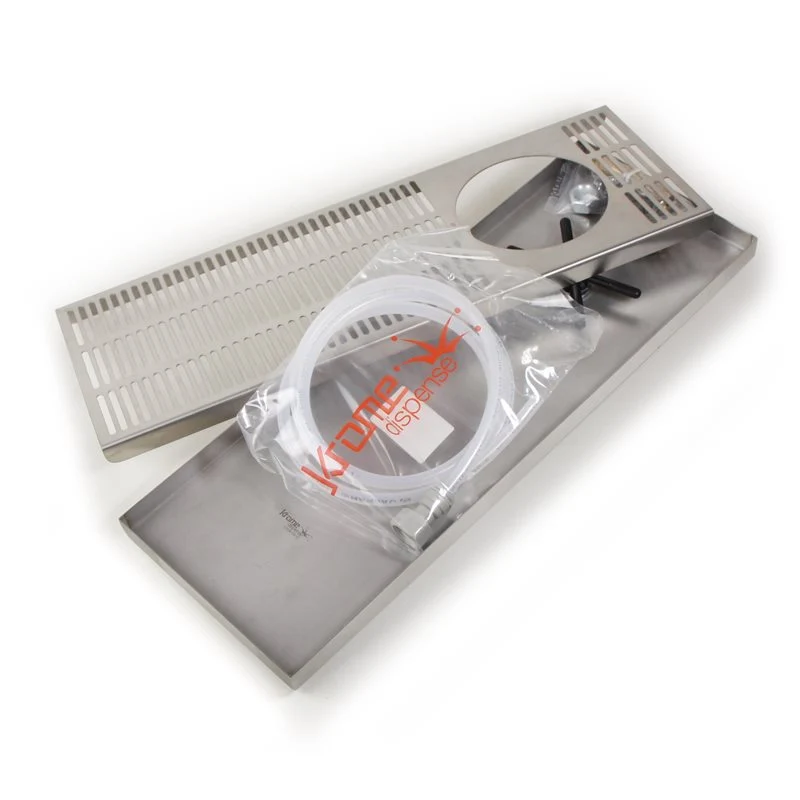 Krome Dispense Side Spray Jug/Glass Rinser Tray 508mm - C359
