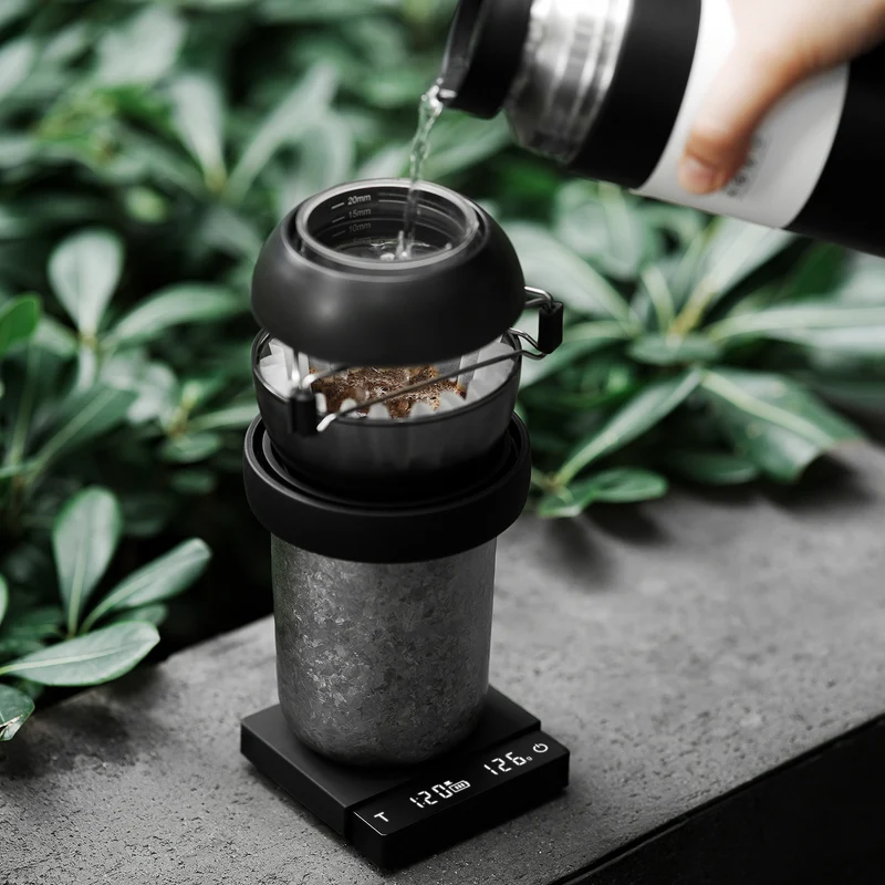 MHW-3BOMBER Cube Coffee Scale 3.0 Micro - Black