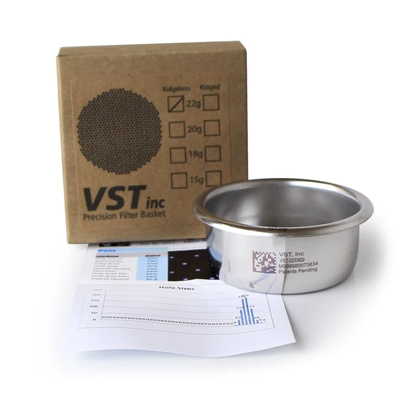 VST Precision 22 Gram Filter Basket - Ridgeless