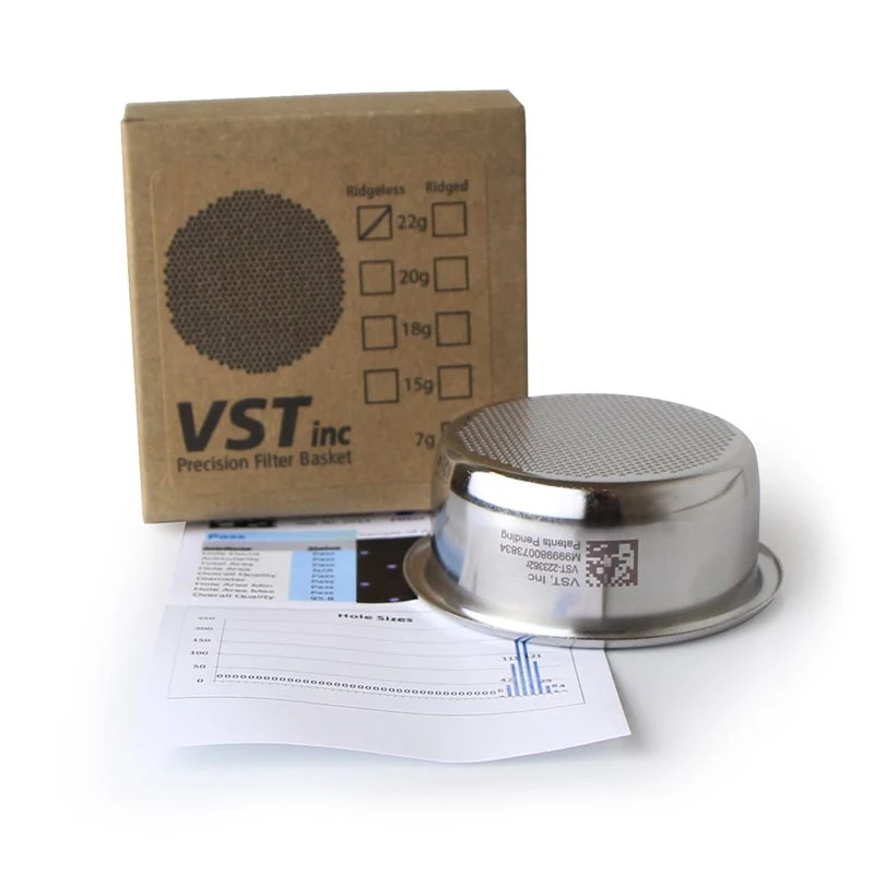VST Precision 22 Gram Filter Basket - Ridgeless