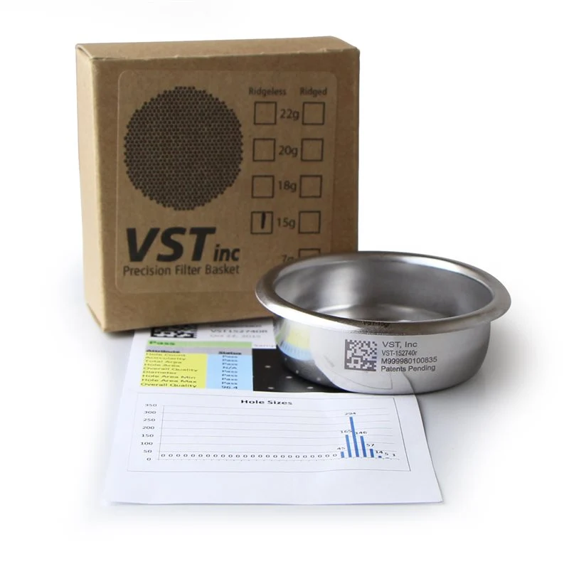VST Precision 15 Gram Filter Basket - Ridgeless