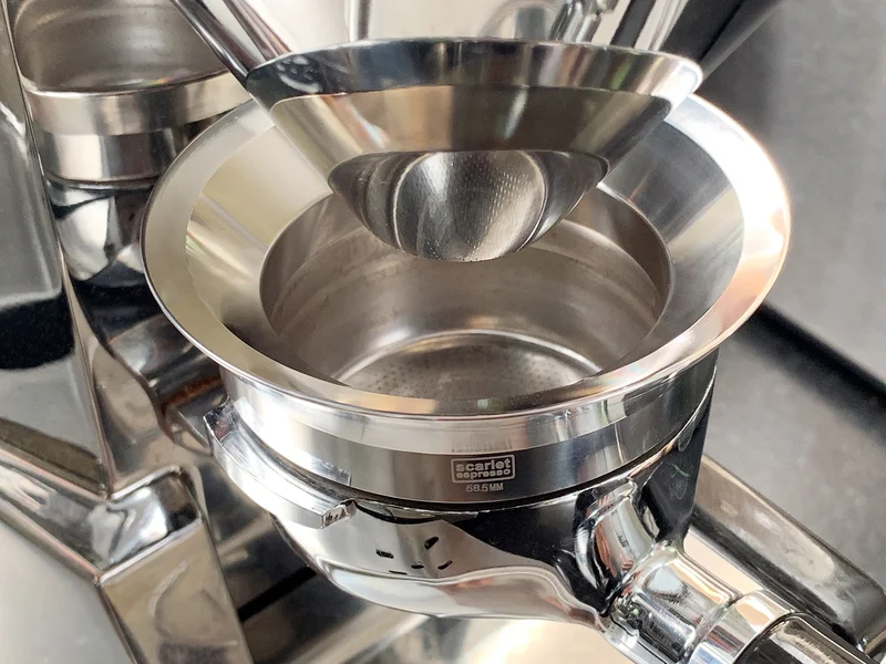 Präzisions - Trichter / Dosing funnel / für Siebträger 58.5 mm