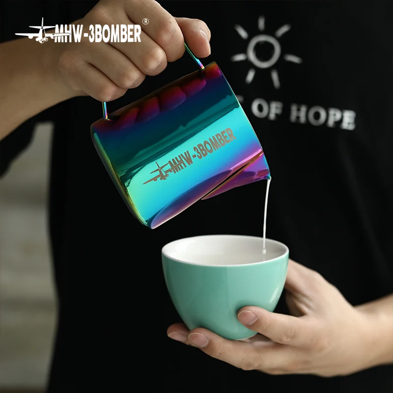 MHW Flagship 5.0-Glossy Milk Pitcher - Silver