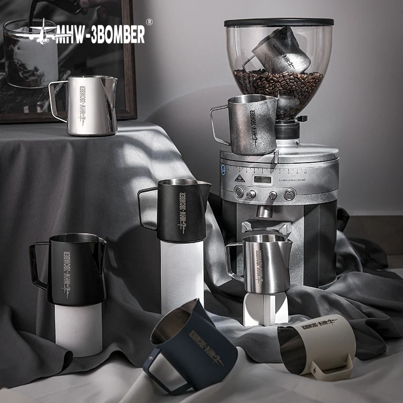MHW Flagship 5.0-Glossy Milk Pitcher - Silver