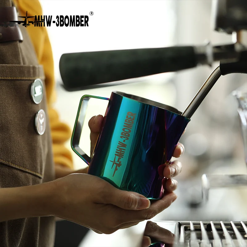 MHW Flagship 5.0-Glossy Milk Pitcher - Green