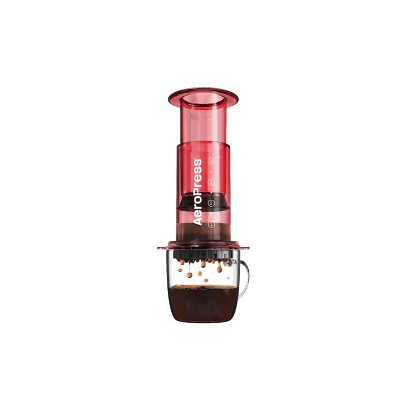 AeroPress Coffee Maker - Red