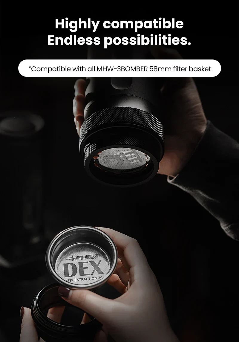MHW-3BOMBER X-PRESS58 ESPRESSOMASCHINE