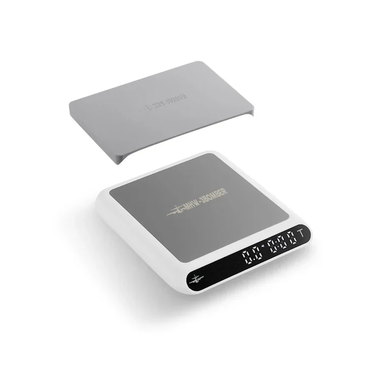 MHW-3BOMBER FORMULA KAFFEEWAAGE white