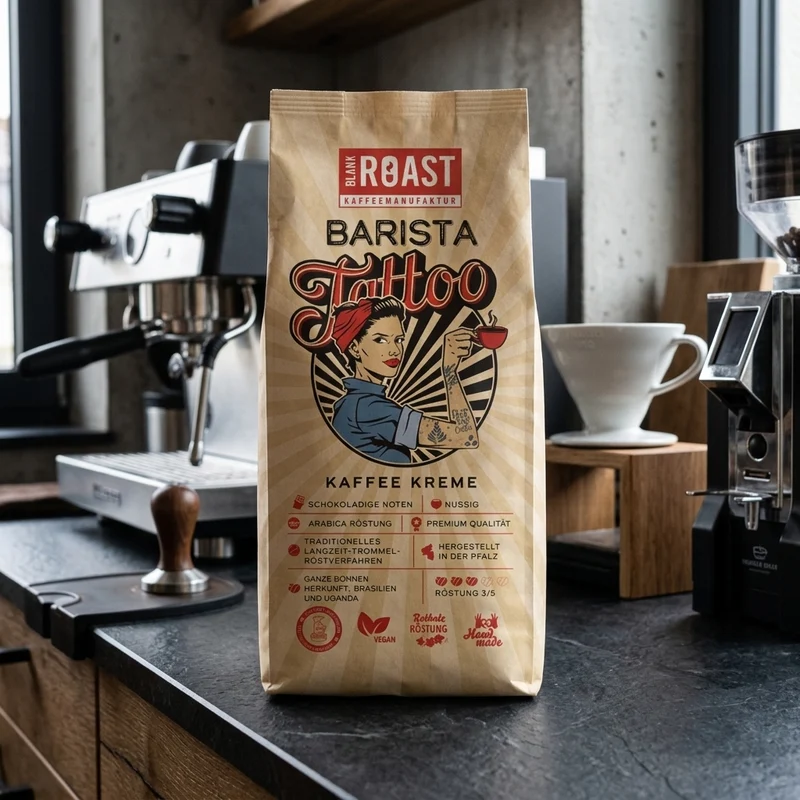 BARISTA TATTOO KAFFEE