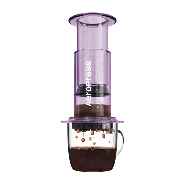 AeroPress Coffee Maker - Purple