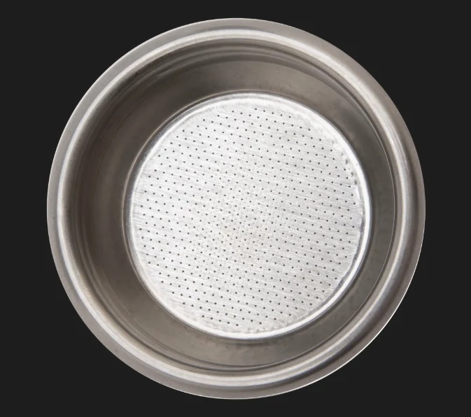 Lelit Siebträger bodenlos mit Walnussholz-Griff und Filter