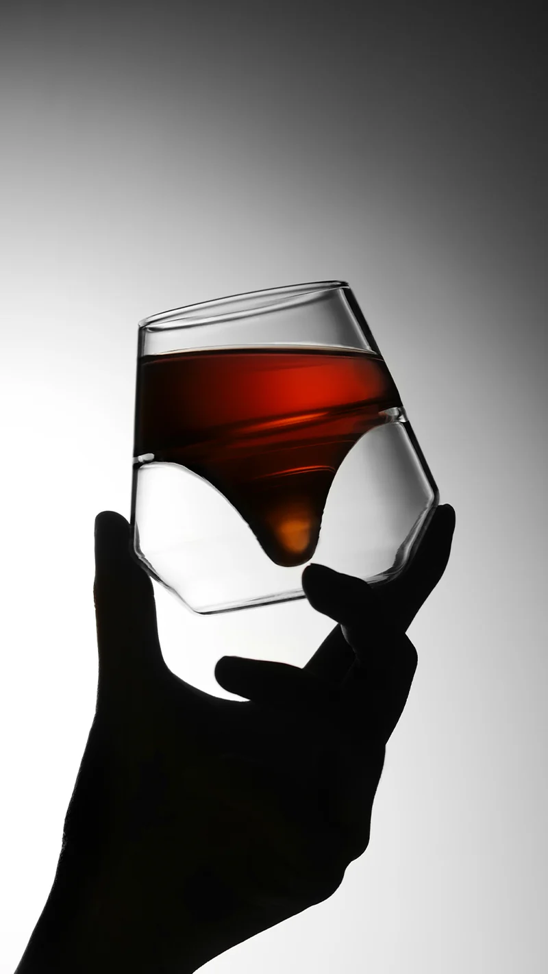 MHW-3BOMBER DW Glass-V type 130ml