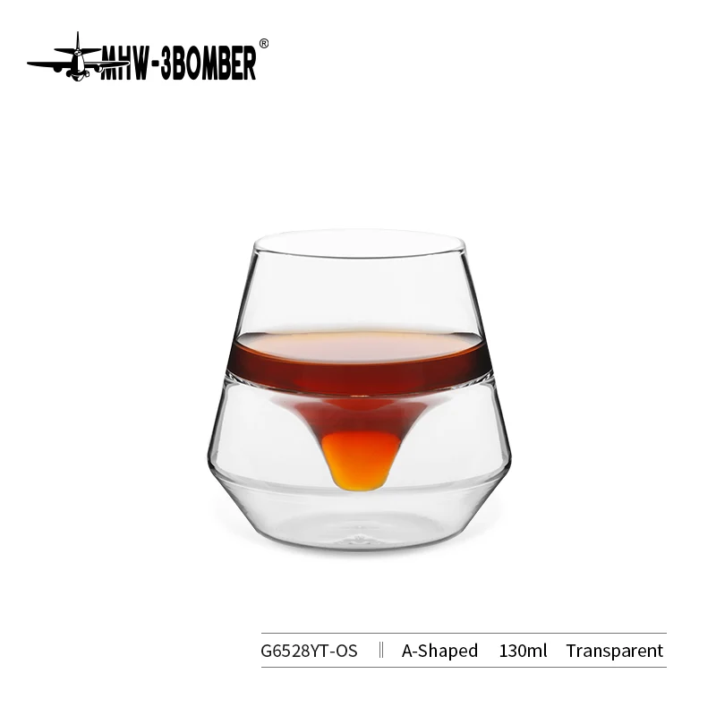 MHW-3BOMBER DW Glass-A-Shaped 130ml
