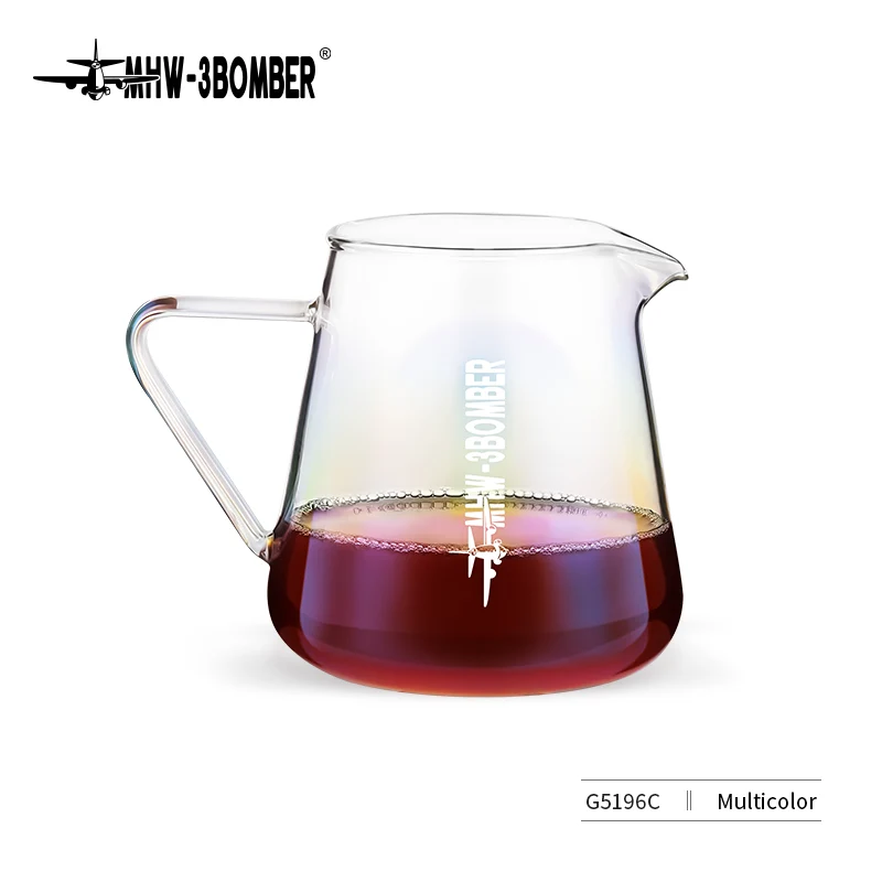 MHW Elf Coffee Server Glass 500ml - Multicolor