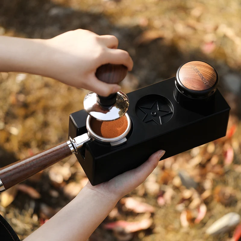 MHW ABS Portafilter Holder Tamper Station