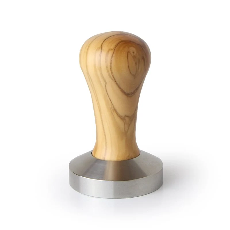 Motta Flat Coffee Tamper ø 58mm Olive Handle - 320
