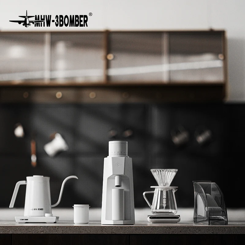 MHW-3BOMBER Sniper Electric Coffee Grinder Black