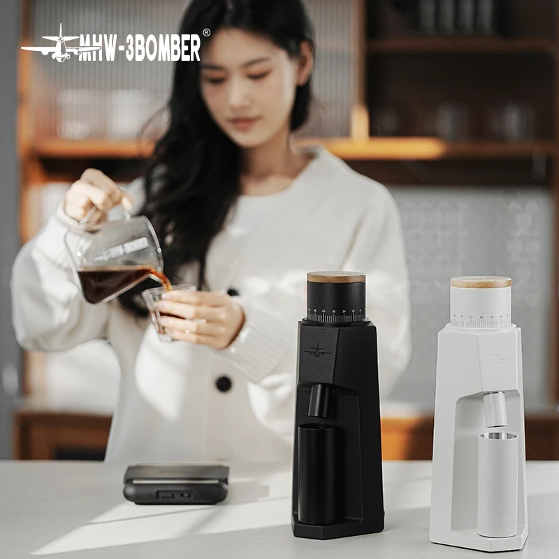 MHW-3BOMBER Sniper Electric Coffee Grinder Black
