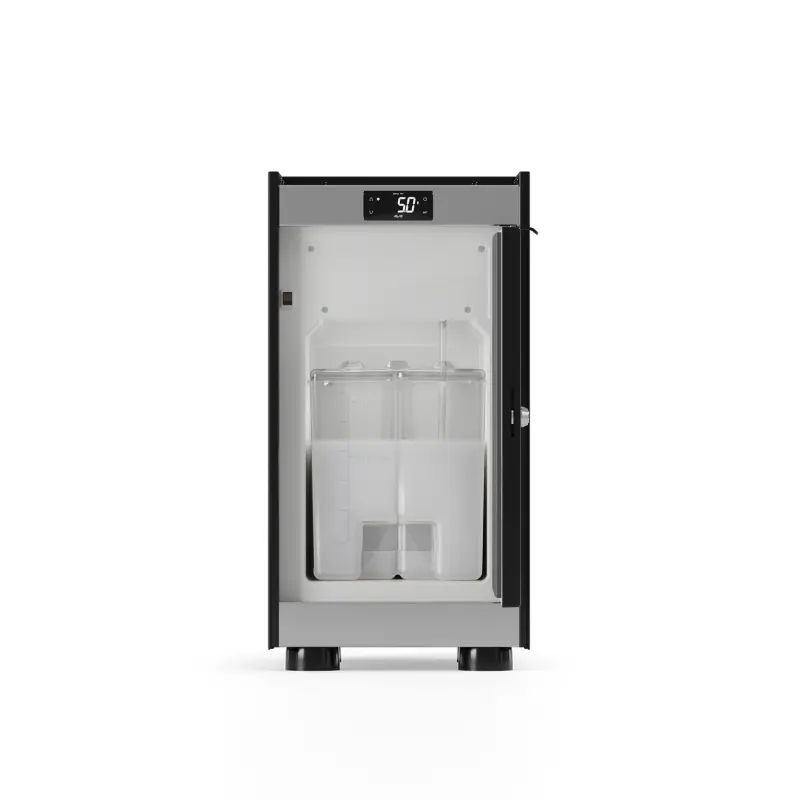 Egro MoDe Pro Milk Fully Automatic Coffee Machine + MK6 Fridge Commercial Bundle