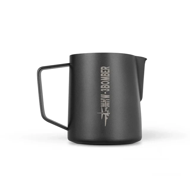 MHW-3BOMBER LATTE ART PITCHER 5.0 MATTSCHWARZ