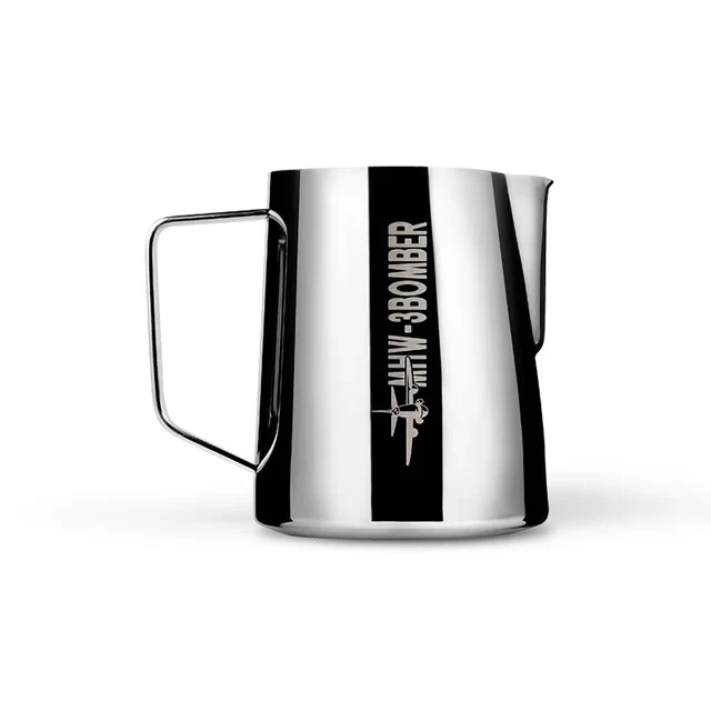 MHW-3BOMBER LATTE ART PITCHER 5.0 GLANZGRAU
