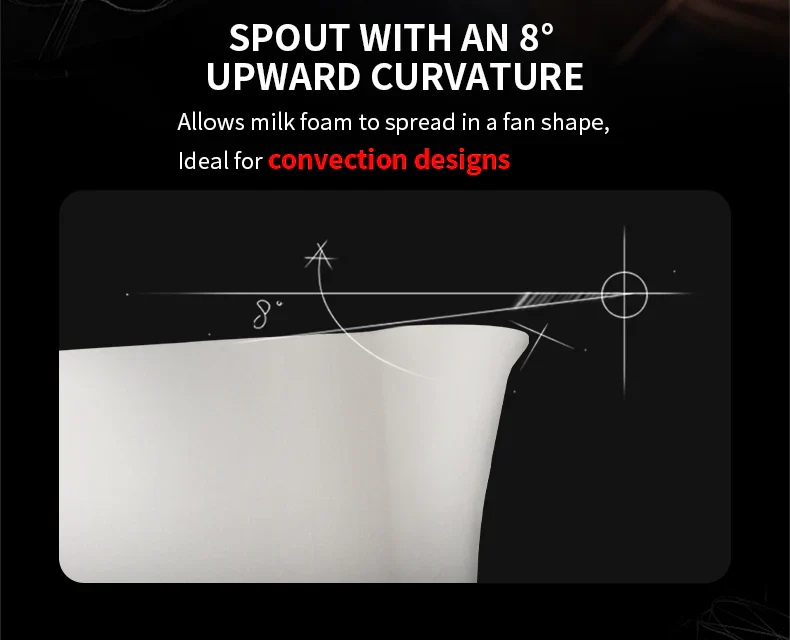 MHW-3BOMBER GT MILCHKÄNNCHEN U-SHAPE SPOUT