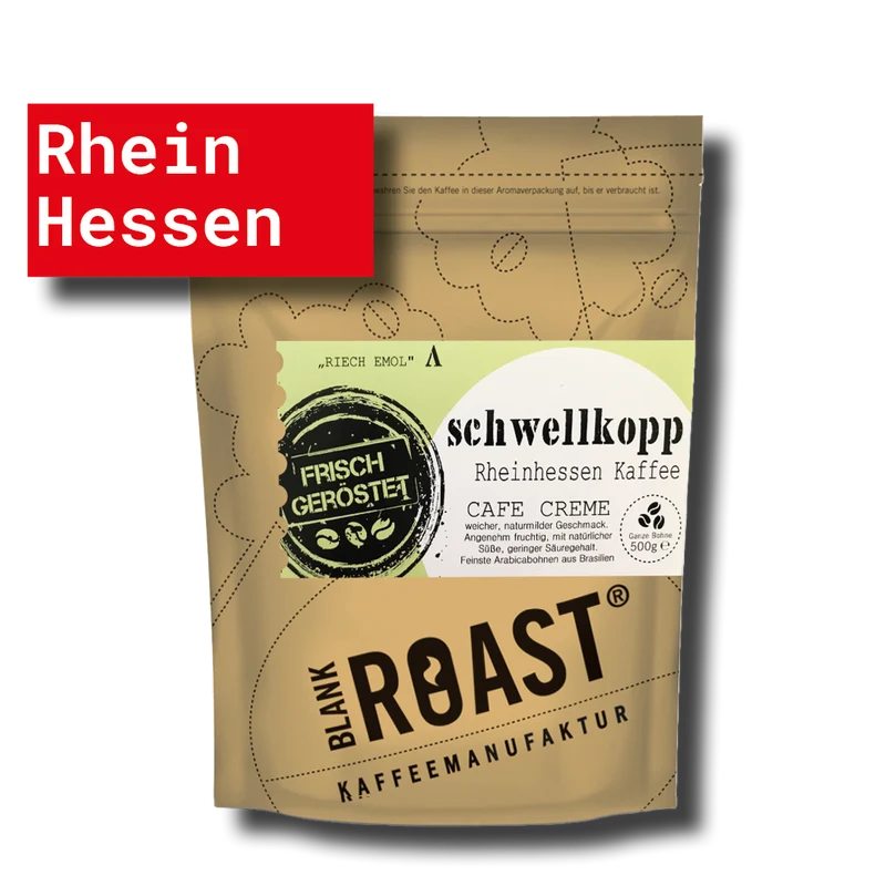 RHEINHESSEN REGIONAL KAFFEE Schwellkopp