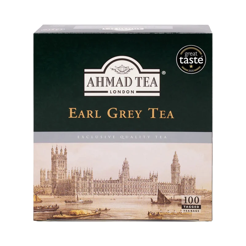 Ahmed Tea Earl Grey Tea - 100 Foil