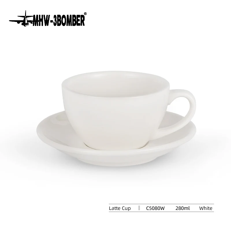 MHW Latte Cup 280ml White