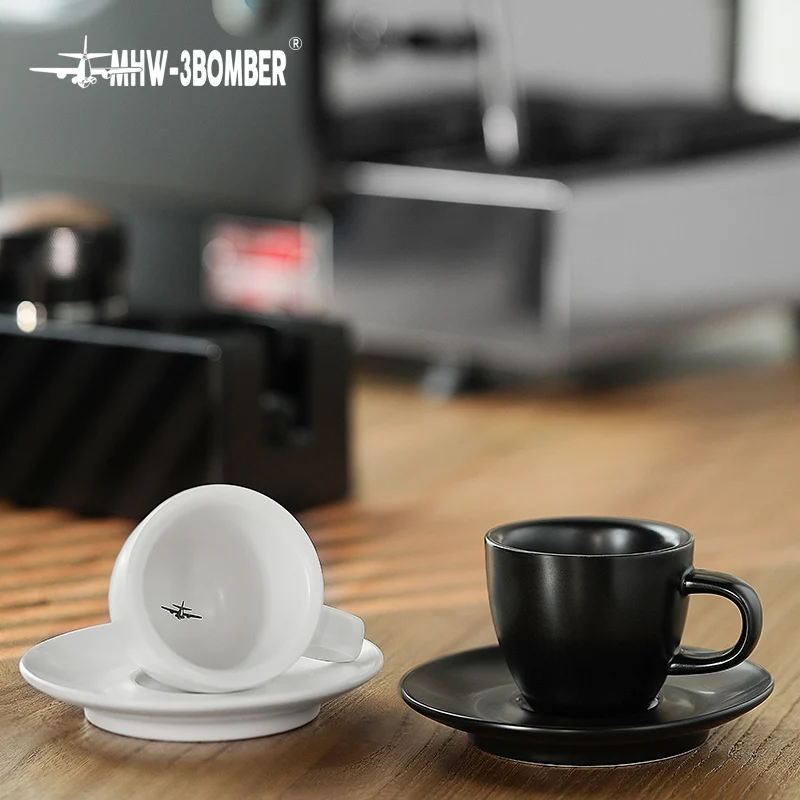 MHW Ceramic Espresso Cup 80ml - White