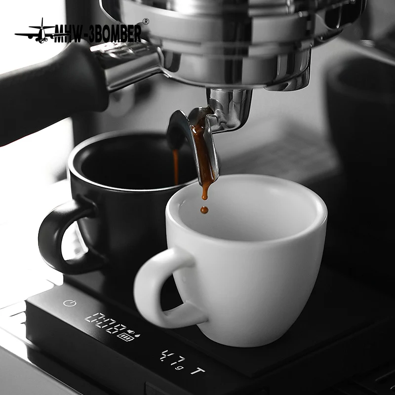MHW Ceramic Espresso Cup 80ml - White